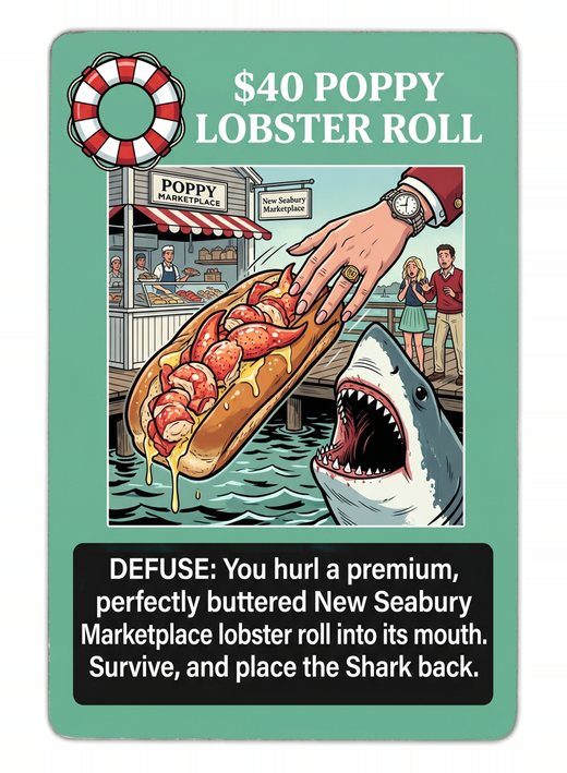 The New Seabury Lobster Roll — a Distraction card